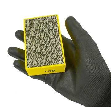 АЛМАЗНАЯ ПОЛИРОВАЛЬНАЯ КОСТЬ ДЛЯ РУЧНОЙ ПОЛИРОВКИ ГРАНИТНОГО КАМНЯ G100