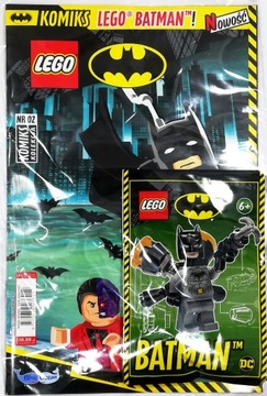 LEGO BATMAN 2/2022 MAGAZYN + MINIFIGURKA BATMAN
