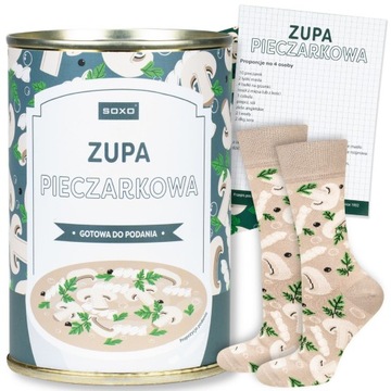 Kolorowe skarpetki SOXO śmieszny prezent dla dziadka taty roz. 40-45