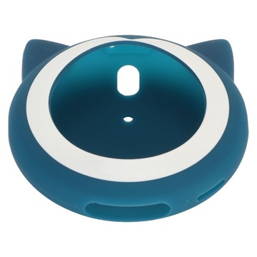 Защитный чехол из силиконового материала для игровой приставки синего цвета.