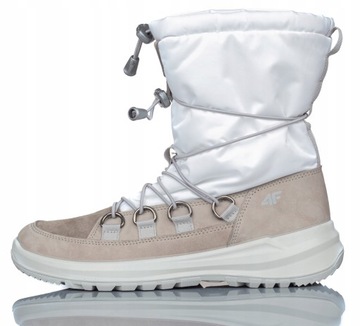ЖЕНСКАЯ ОБУВЬ 4F ЗИМНИЕ СНЕЖНЫЕ БОТИНКИ OBDH264 10S R-40
