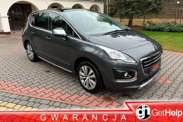 Peugeot 3008 I Crossover Facelifting 1.6 BlueHDi 120KM 2016 Peugeot 3008 1.6 HDI 120 KM Półskóry Panorama, zdjęcie 1