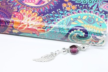 КНИГА ЗАКЛАДКА КРЫЛО АНГЕЛА, ВЕНЕЦИЯ стекло