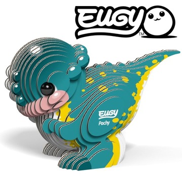 Pachycefalozaur Eugy Eko Układanka Puzzle 3D Edu