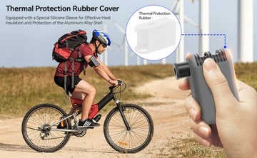 Pompka elektryczna Elektryczna mini pompka rowerowa 100 Psi czarna