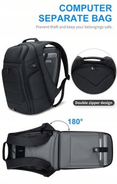 Рюкзак ROWE R-5076 для ноутбука 15,6 16,4 с USB