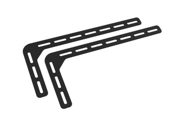 Регулировка крепления держателя подвески для акустических колонок Soundbar TV, большой брелок