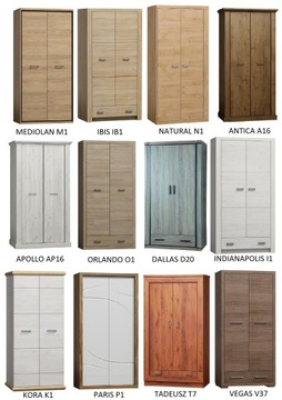 Вариант дополнительных 3-х полок для двухдверного шкафа.