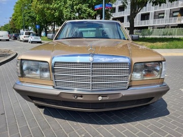 Mercedes Klasa S W126 Sedan 2.8 SE,SEL 185KM 1984 Mercedes w126 280SE, Odrestaurowany, Automat, Szyberdach, zdjęcie 1