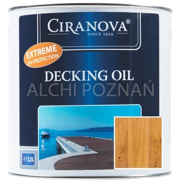 CIRANOVA DECKING OIL ПРОЗРАЧНОЕ УФ-масло для террас