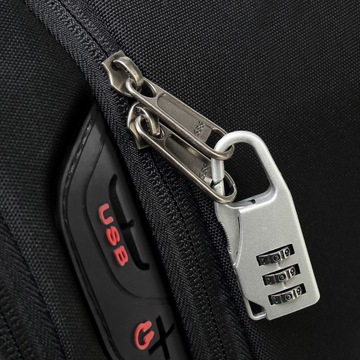 Plecak bagaż podręczny biznesowy Wizzair i inne z przyłączem USB 15,6 cali