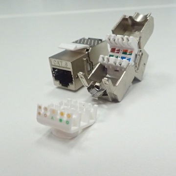 Moduł keystone Jack RJ45 kat. 6A FTP,