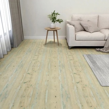 vidaXL Samoprzylepne panele podłogowe, 20 szt., PVC, 1,86 m², brązowe