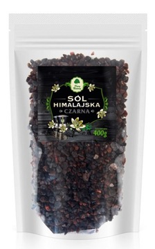 Naturalna SÓL HIMALAJSKA CZARNA Gruboziarnista