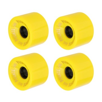 Zestaw 4 kółek do deskorolki i longboardu 70 mm 82a, koła PU Mini r w