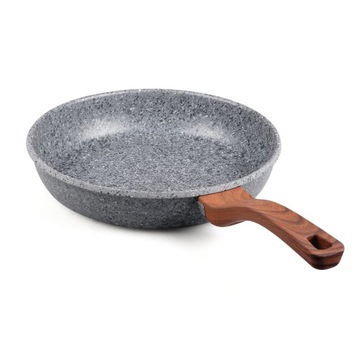 Patelnia GRANITOWA Promis 26cm non-stick KAMIEŃ