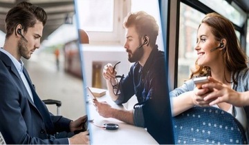 SŁUCHAWKA BEZPRZEWODOWA PRO ZESTAW DO ROZMÓW BLUETOOTH POWERBANK DO AUTA