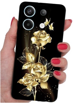 ETUI do Xiaomi Redmi Note 13 Pro 5G WZORY | SILIKONOWE MATT SZKŁO