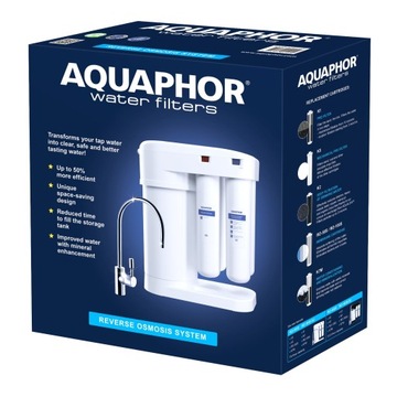 Filtr do wody pitnej odwrócona osmoza Aquaphor Morion RO-101S + 2 wkłady