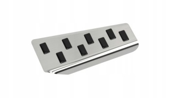 Podstupnice Ocel Chrom Fiat Panda III 2012-