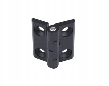 ПЕТЛЯ ВИНТОВАЯ С ОТВЕРСТИЯМИ, ПЛОСКАЯ МЕТАЛЛИЧЕСКАЯ ПЕТЛЯ 50x50 ЧЕРНАЯ