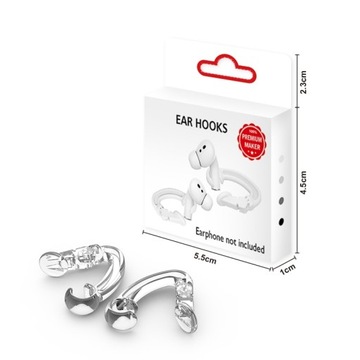 ЗАЖИМ, ПРОТИВОСКОЛЬЖАЮЩИЙ КРЕПЛЕНИЕ ДЛЯ УШЕЙ, AIRPODS 1/ PRO