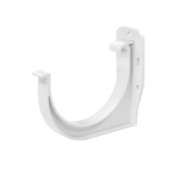 крючок, держатель желоба, желоб ПВХ, 100мм, КОРИЧНЕВЫЙ