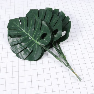 SZTUCZNA PALMA LIŚCIASTA SZTUCZNA ROŚLINA MONSTERA