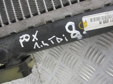 CHLADIČ VODY VW FOX 1.4 TDI