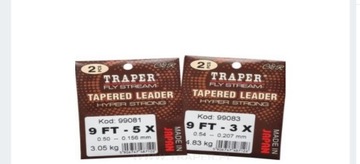 Traper Przypon koniczny 6x 9FT