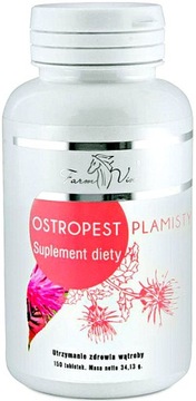 Ostropest plamisty 150mg na wątrobę Farm-Vix 150t