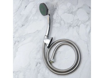 SŁUCHAWKA RĄCZKA NATRYSKOWA PRYSZNICOWA DUŻA CHROM