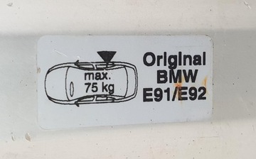 KUFR STŘEŠNÍ NOSNÍKU BMW E91 E92 0397227