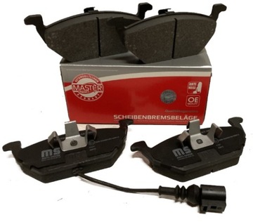 Tarcze Klocki Przód Audi A3 Leon Toledo VW Golf 5 6 Skoda Octavia 2 -280mm