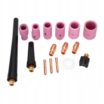 Набор цанг для горелки 16 шт.