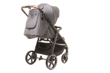 4 Коляска BABY STINGER PRO GRAPHITE + ПОДСТАКАННИК