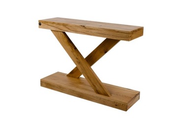 KONSOLA Dębowa Loft DREWNO LITE 170 cm SKD-200