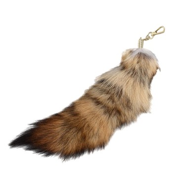 40cm ogon brelok do kluczy torebka wisiorek na klucze moda sztuczna