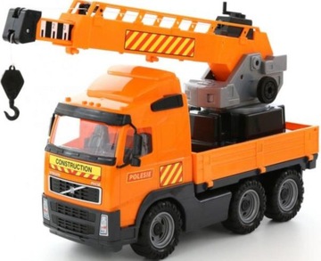 WADER-POLESIE 8824 CIĘŻARÓWKA DŹWIG W SIATCE