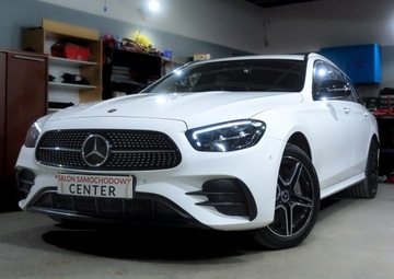 Mercedes Klasa E W213 2022 Mercedes E300de 306ps 4m 2xAMG Burmester Pamięć Hak ACC Keyles Blis Virtual, zdjęcie 3
