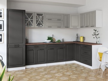 Угловая кухня СИНГРИД кухонная мебель 3,1м х 1,5м