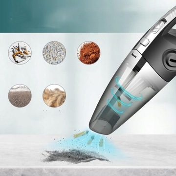 МОЩНЫЙ РУЧНОЙ ПЫЛЕСОС МОЩНОСТЬЮ 120 ВТ ДЛЯ АВТОМОБИЛЯ И ДОМА ЕС