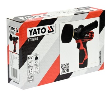 АККУМУЛЯТОРНАЯ АВТОПОЛИРОВКА YATO YT-82903