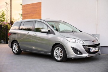 Mazda 5 II 1.6 MZ-CD 115KM 2014 MAZDA 5 1.6 diesel 115KM ALU16 zarejestrowany w Polsce 7-osobowy, zdjęcie 35