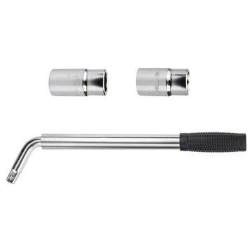 КОЛЕСНЫЙ КЛЮЧ телескопический 350–500 мм, включая головки 17 19 21 23