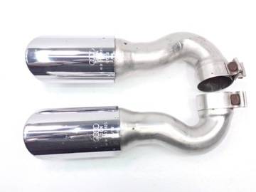 2X KOŃCÓWKI WYDECHU CHROM AUDI Q7 4L 4L0253825B