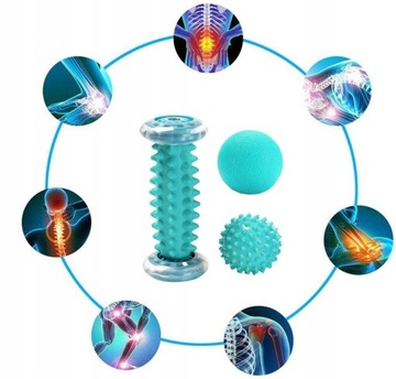 3X роликовый массажер для тела, роликовый ролик для ног