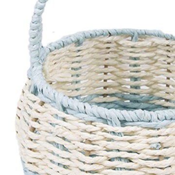 Пасхальная корзина для конфет для хранения подарков. Пасхальное украшение в милом стиле F.