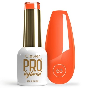 Lakier Hybrydowy ProHybrid Gold Clavier 8 ML 63