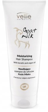VELLIE KOZIE MLEKO - NAWILŻAJĄCY SZAMPON DO WŁOSÓW 250ml